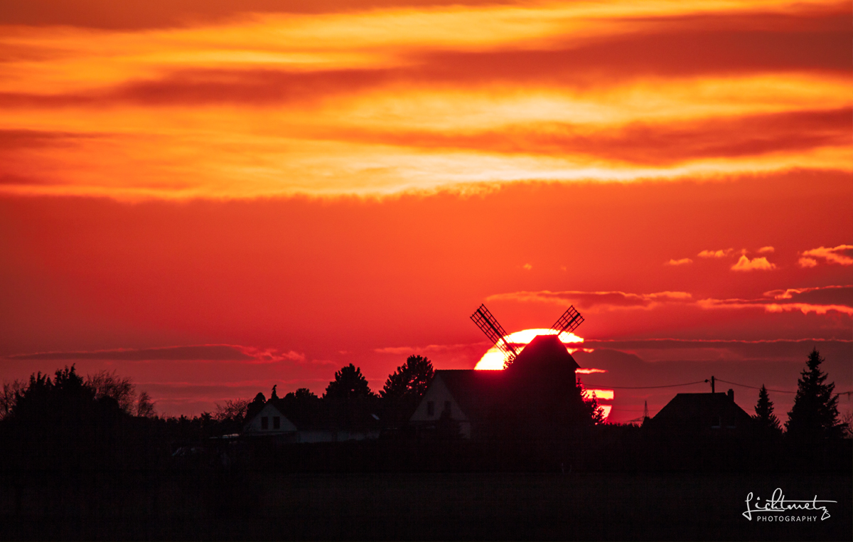 Vor dem Sonnenuntergang