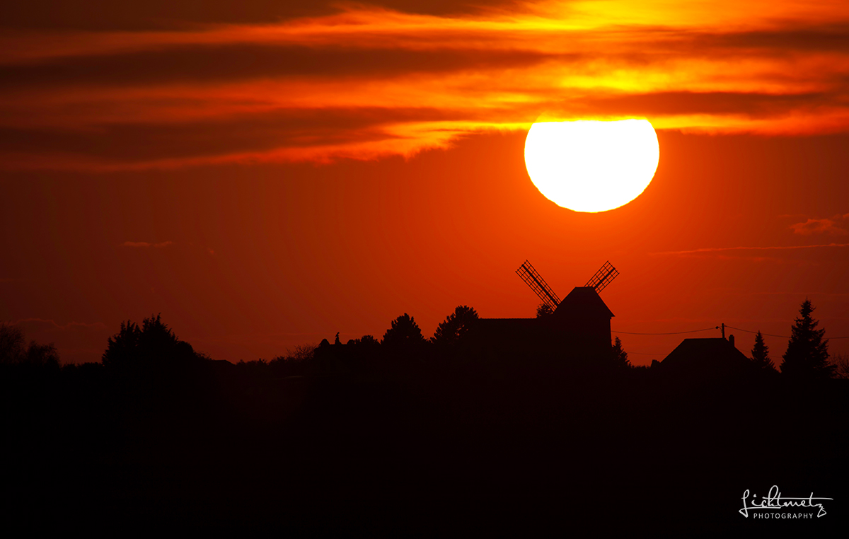 Vor dem Sonnenuntergang